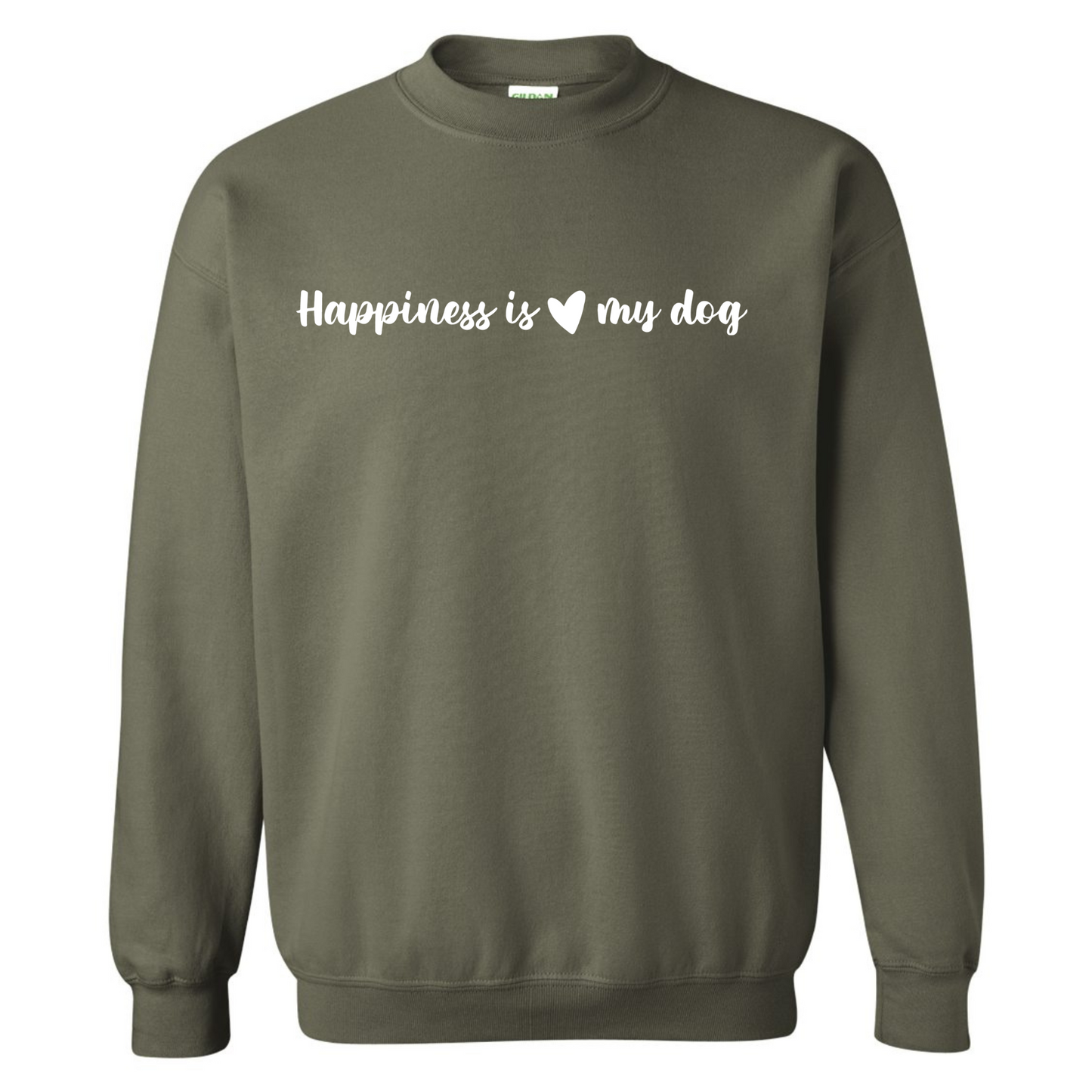 Happiness is my Dog Crewneck