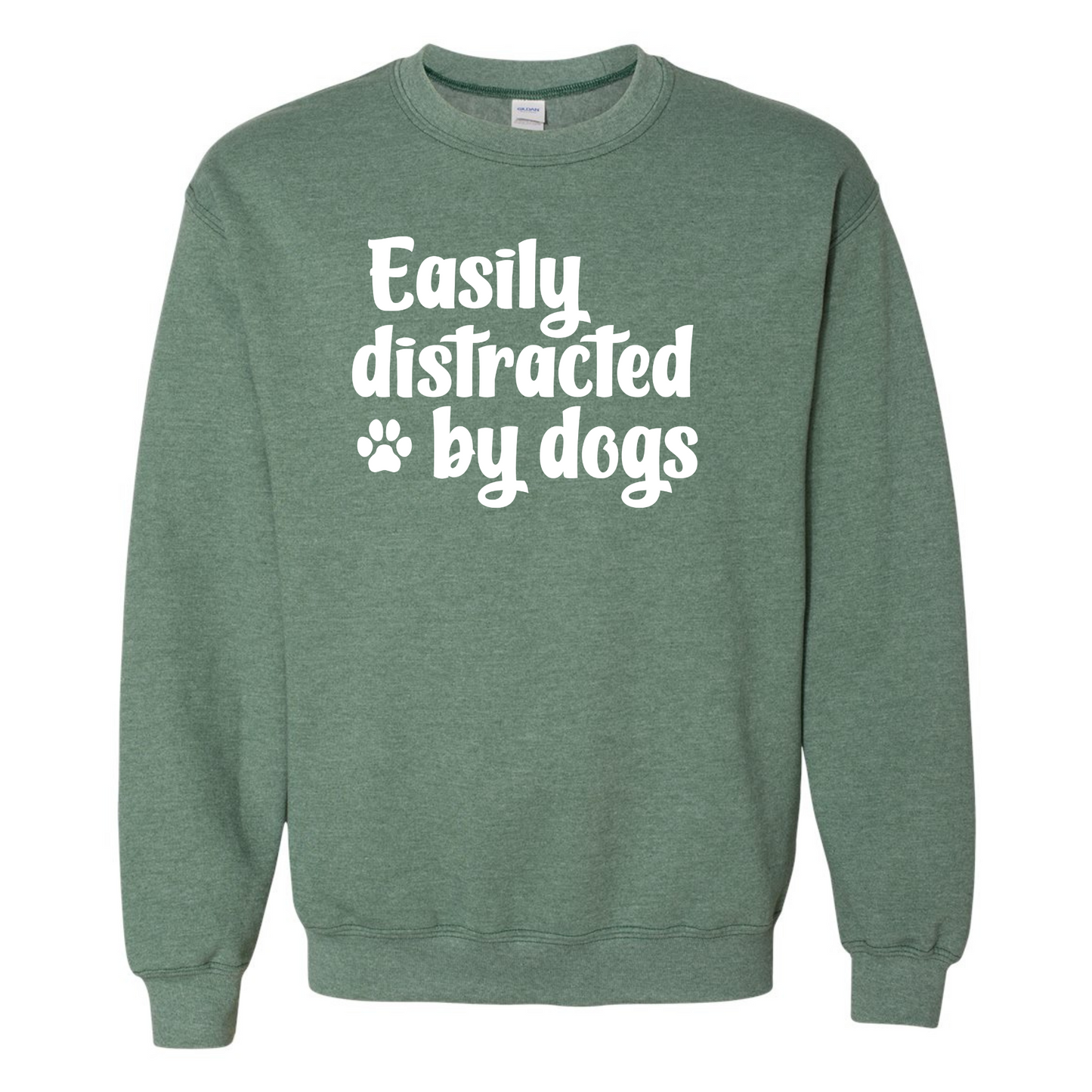 Easily Distracted by Dogs Crewneck