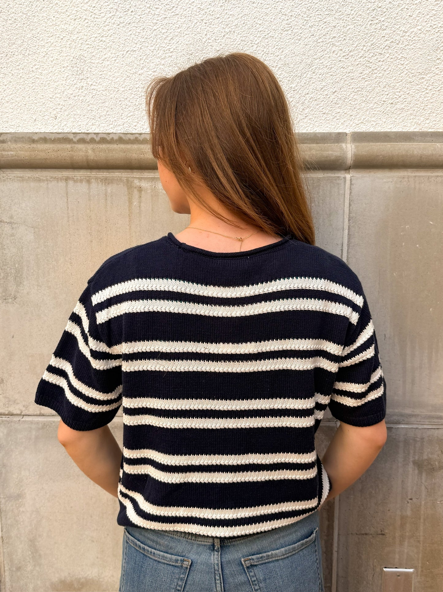 Z Supply Prado Stripe S/S Sweater