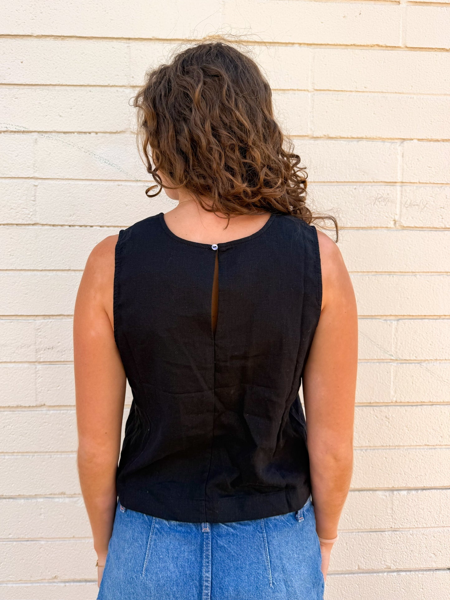 Z Supply Sloane Linen Top