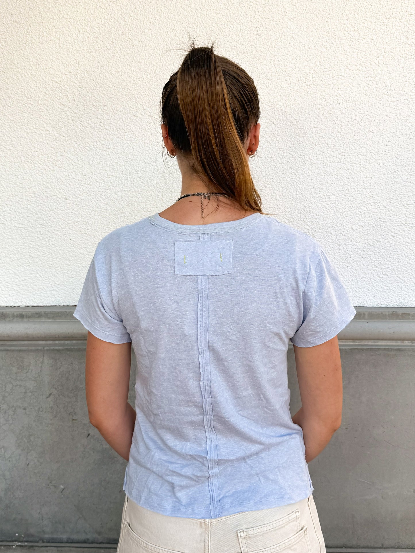 Free People Nova Graphic Tee - Strawberry