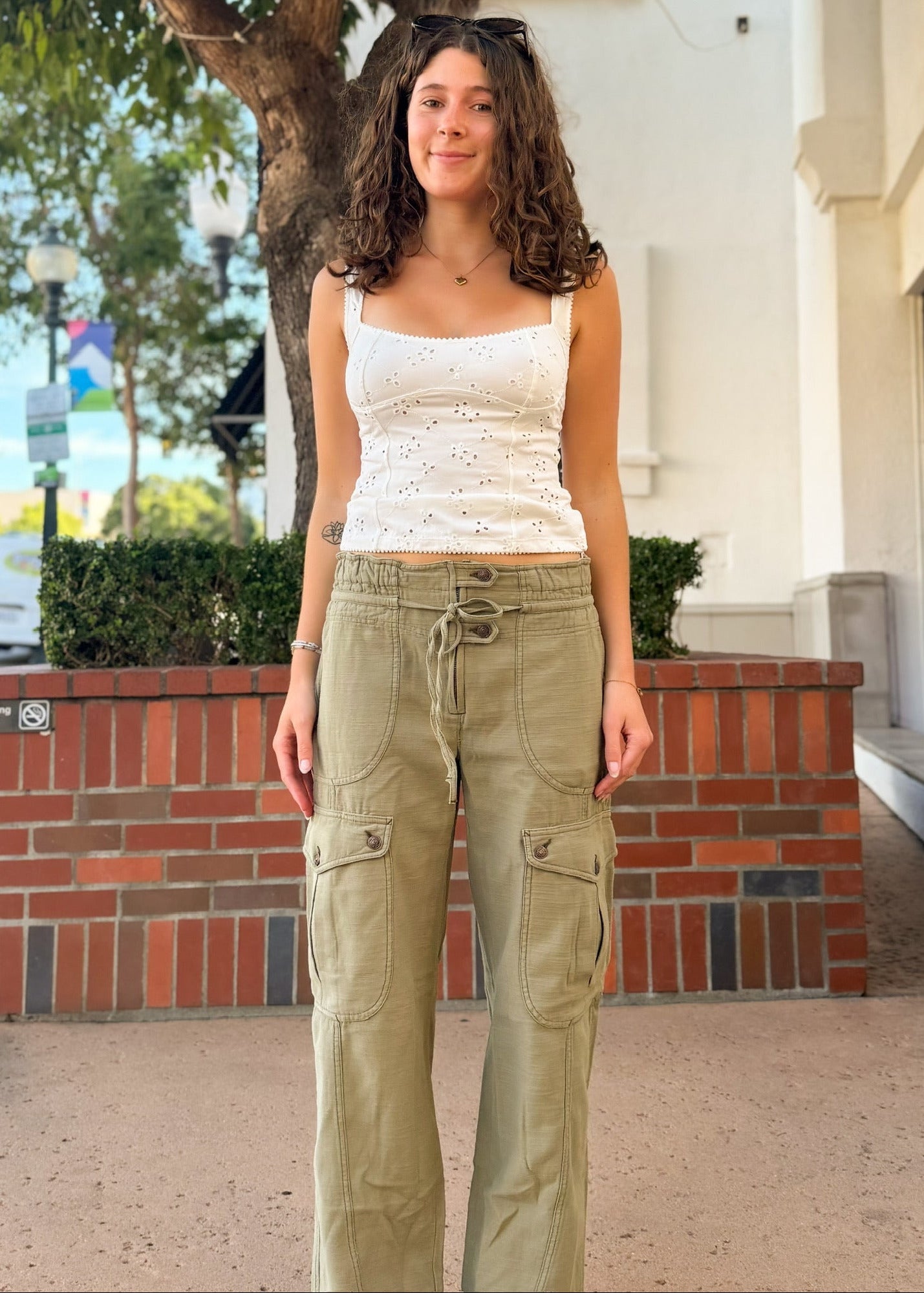 Free People Park Ave Pant - Adventurer