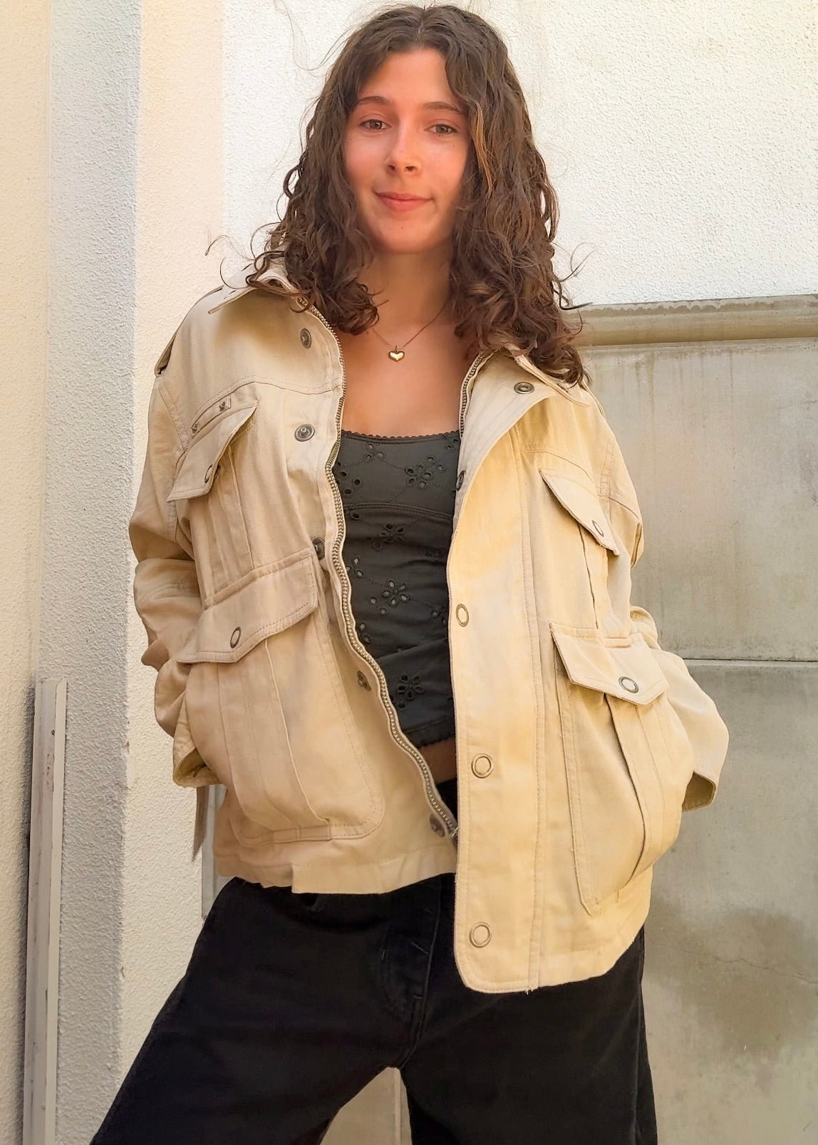Free People Kali Jacket - Oat - OB2395412