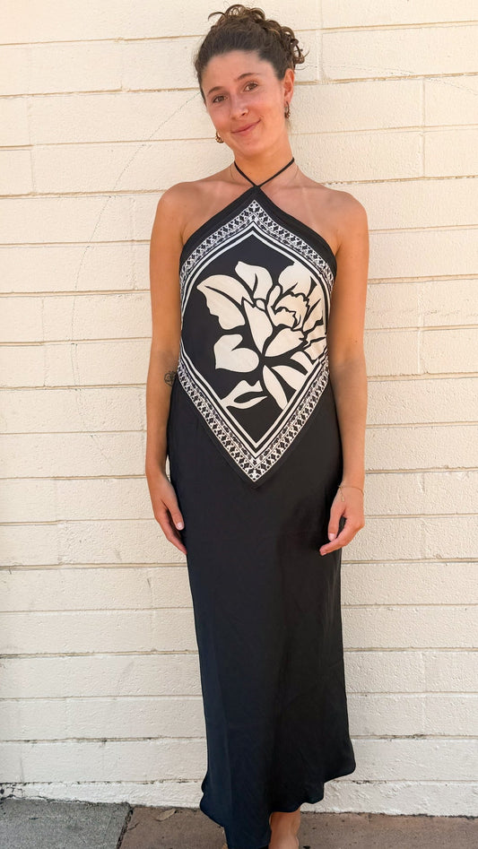 Free People Citrine Midi Dress-Raven
