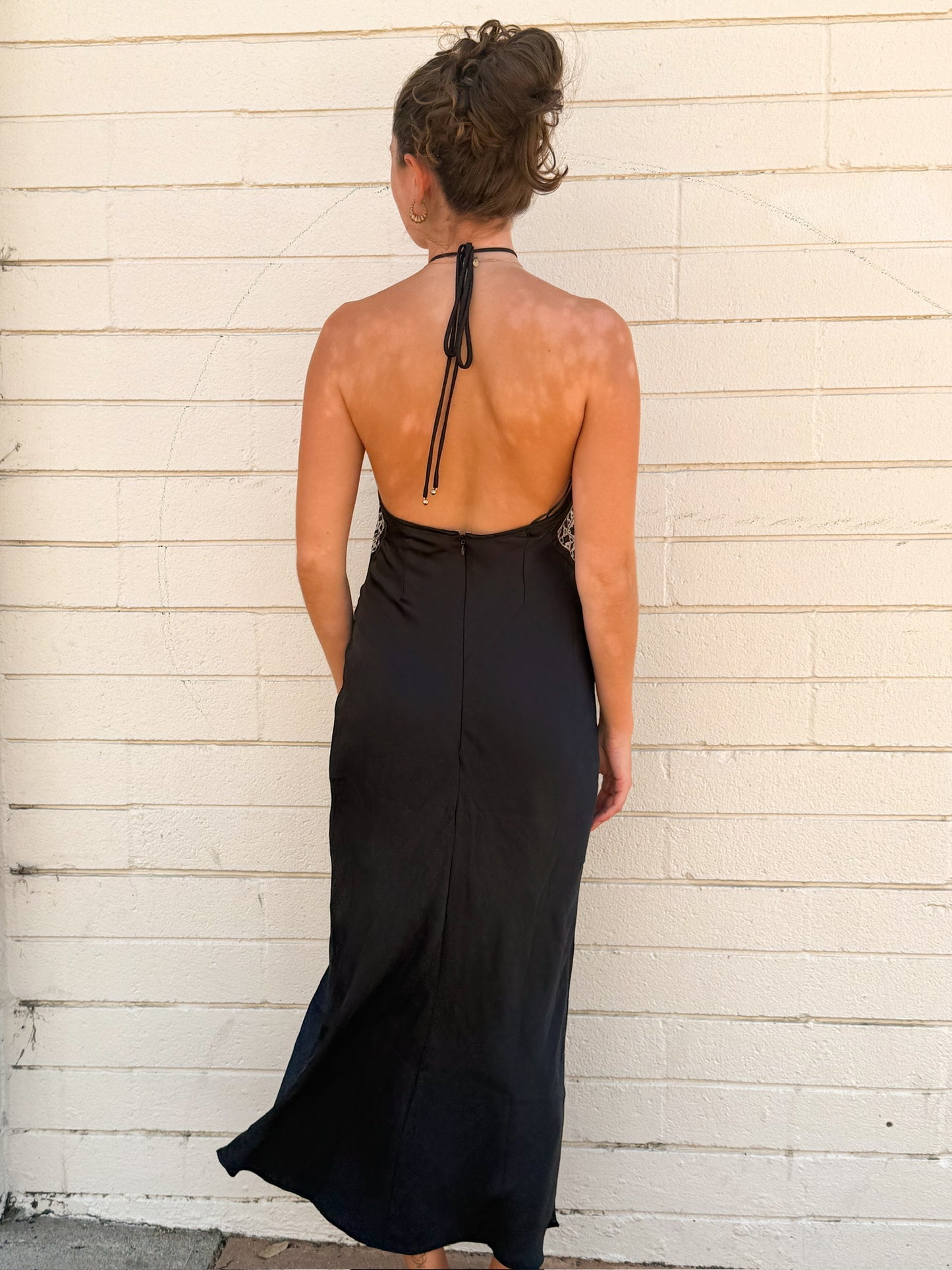 Free People Citrine Midi Dress-Raven