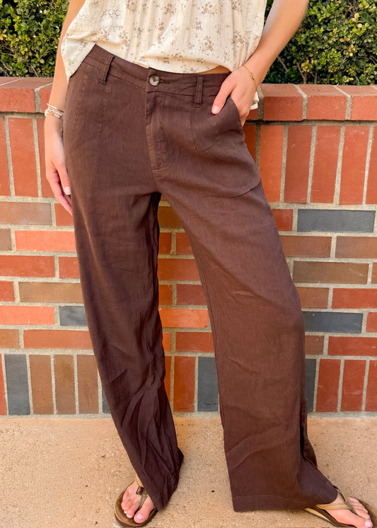 Kut Meg Linen Wide Leg