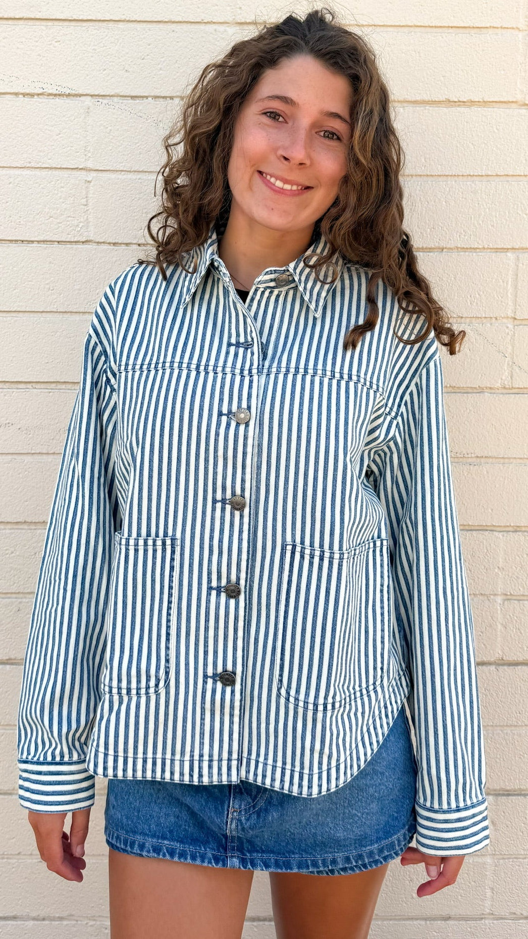 KUT Ellie Stripe Jacket