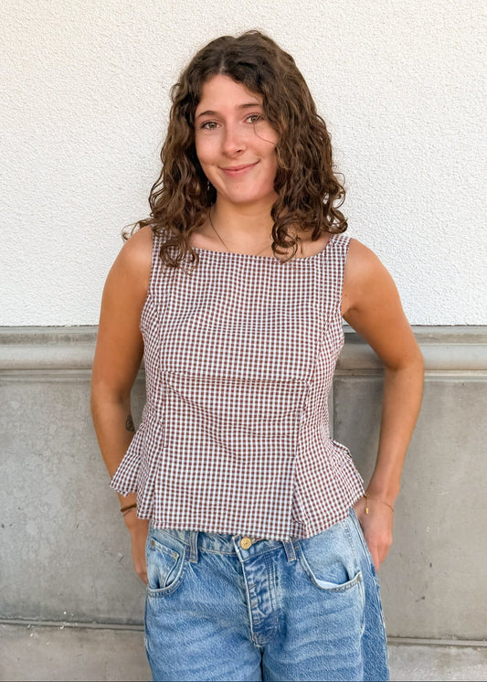 Free People Sunfaded Top