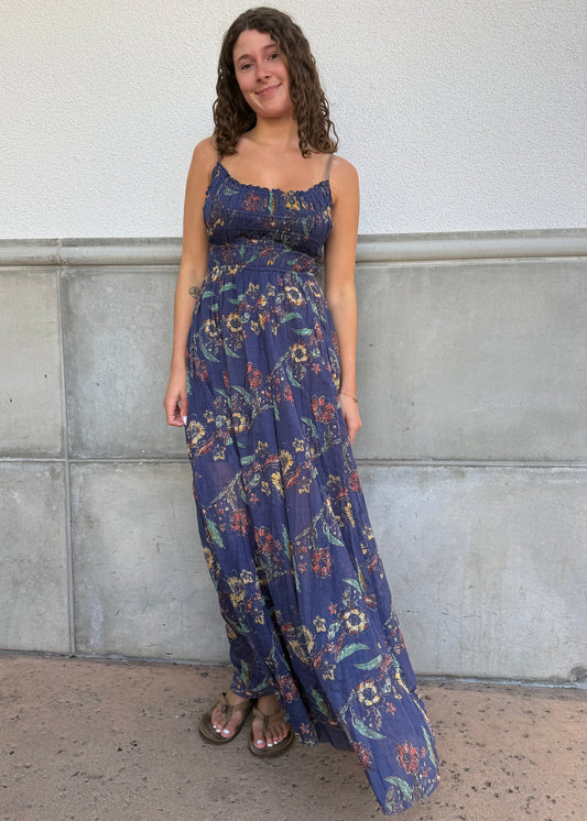 Free People Ciella Print Maxi-New England