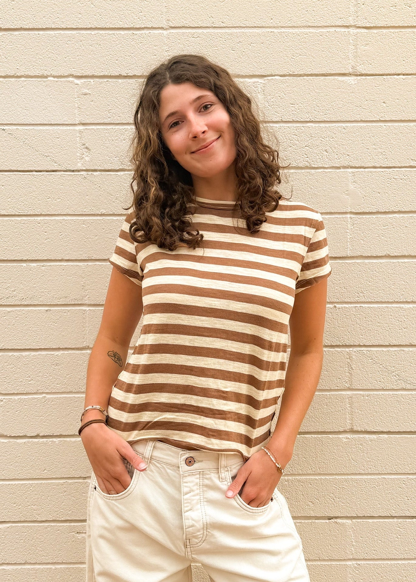FP Nora Tee - Mocha Combo