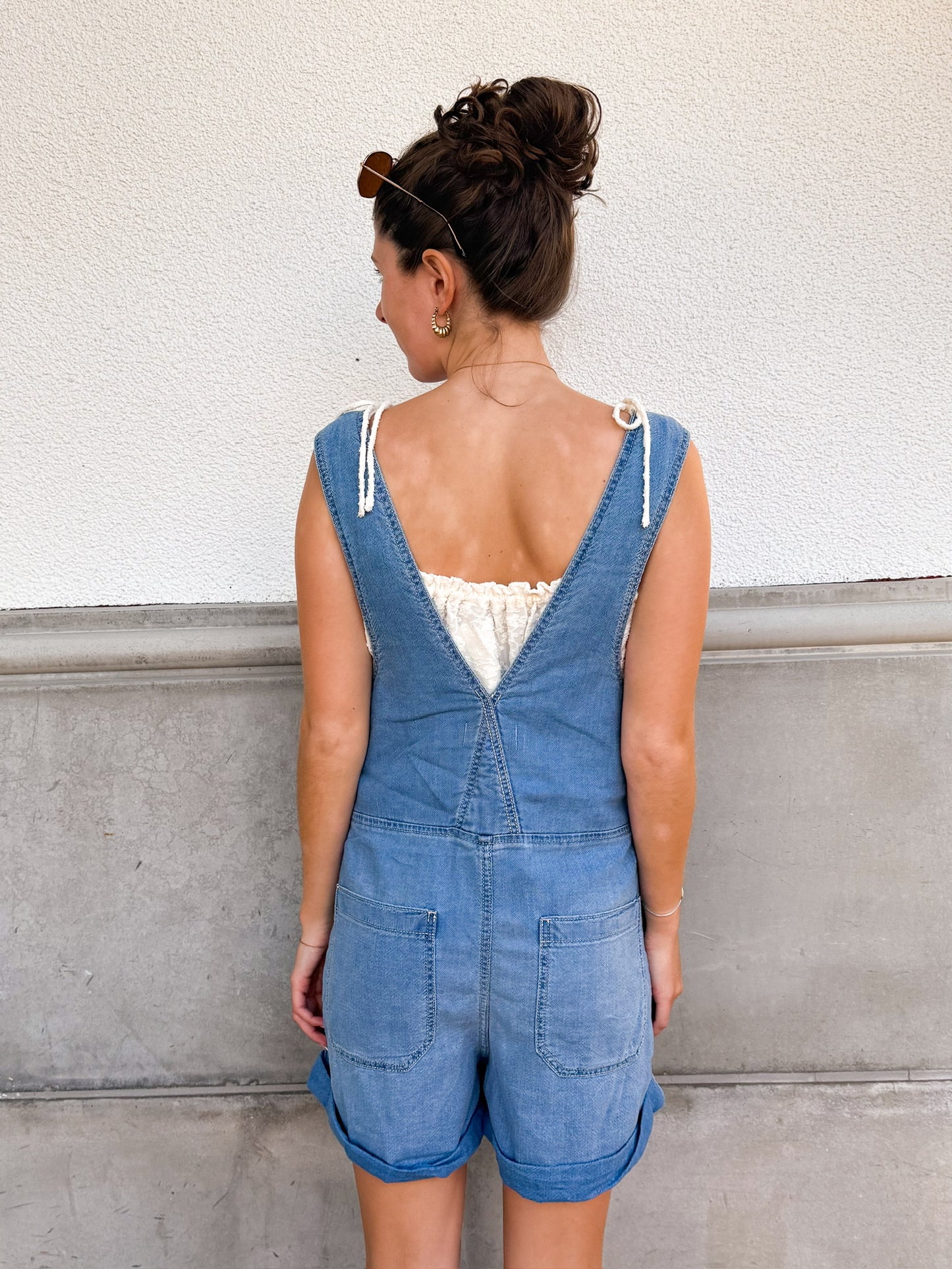 Free People Jude Shortall-Light Indigo