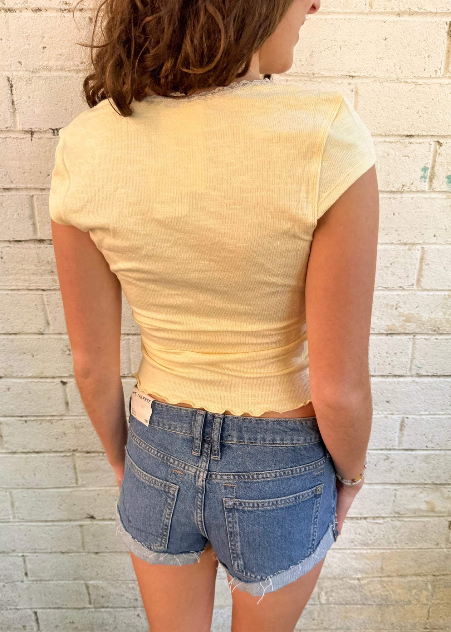 Free People Cali Cuffed Shortie - OB2462318 - Mulholland