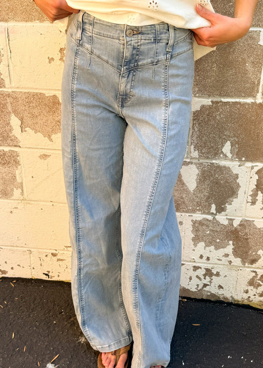 Free People Libre Wide Leg Jean - OB2017752 - Palermo