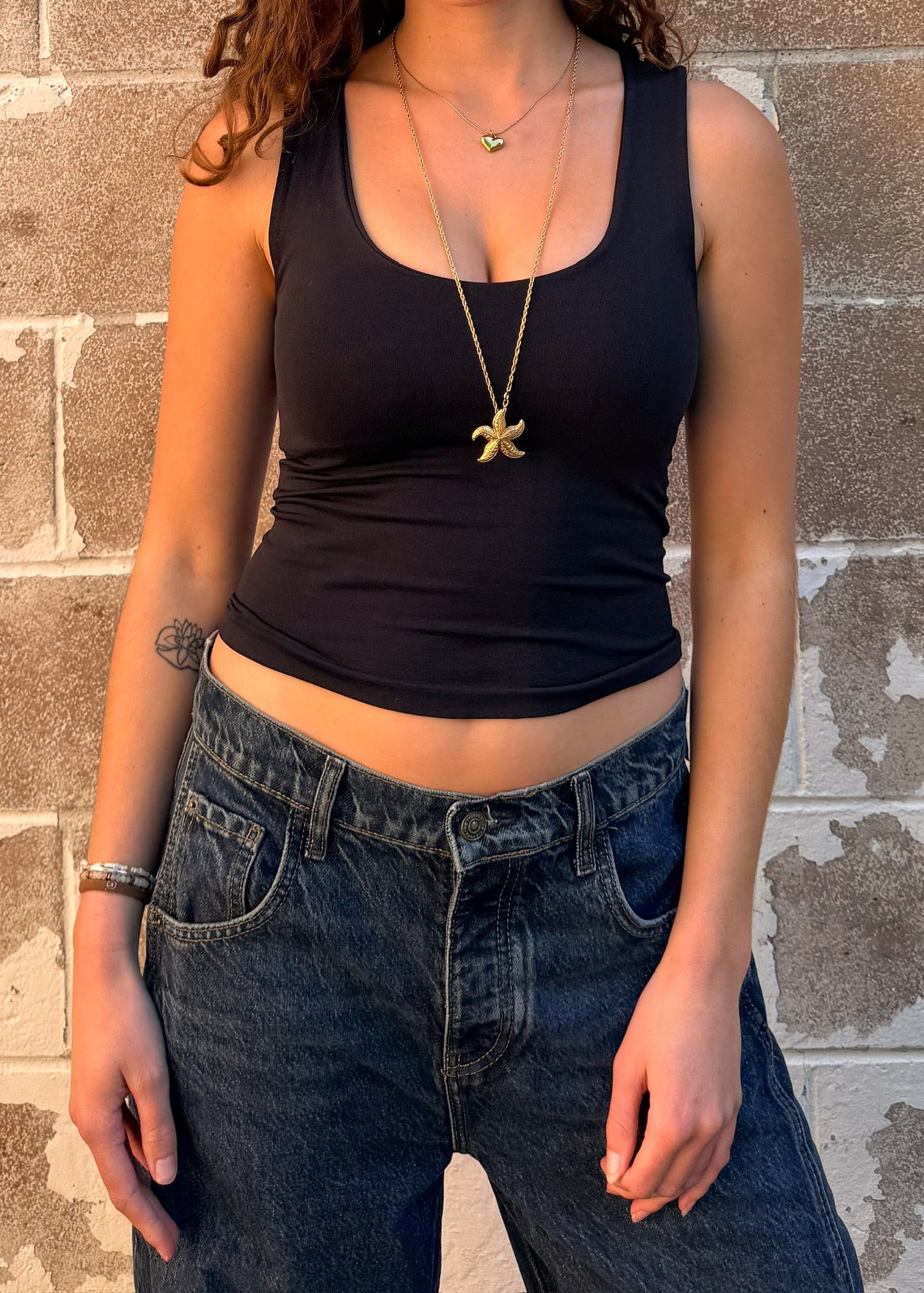 Free People Clean Lines Muscle Cami - F8527T