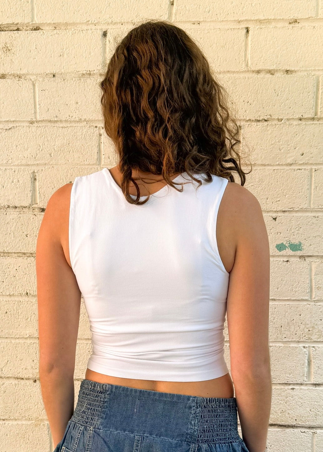 Free People Clean Lines Muscle Cami - F8527T