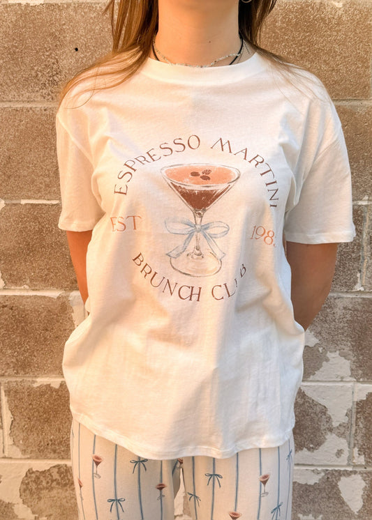 Z Supply Espresso Martini Tee - ZLT261566 - Vanilla Ice