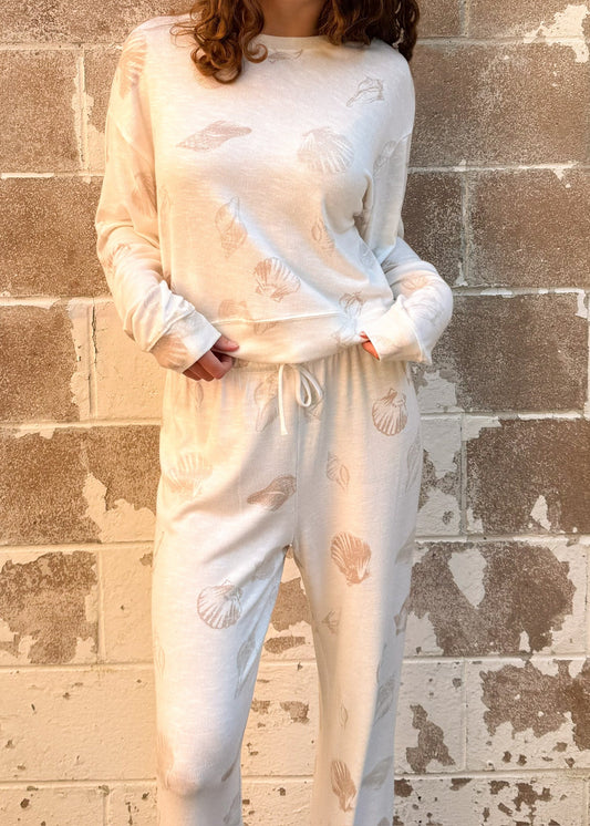 Z Supply Bisous Shell LS Top - ZLT261271 - Vanilla Ice