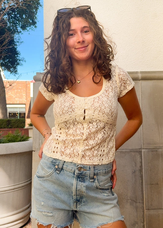 FP Claro S/S Tee - Whisper White - OB2462720