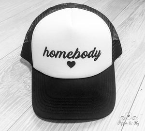 Homebody Trucker Hat Front