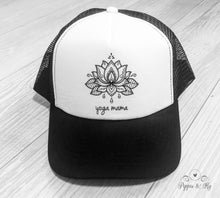 Load image into Gallery viewer, Yoga Mama Trucker Hat Front